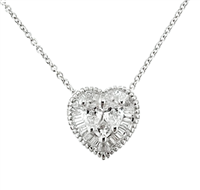 Collana Babila Milano Donna Magic Collection in Oro bianco Diamante 0.52 Ct 289420BB - 289420BB